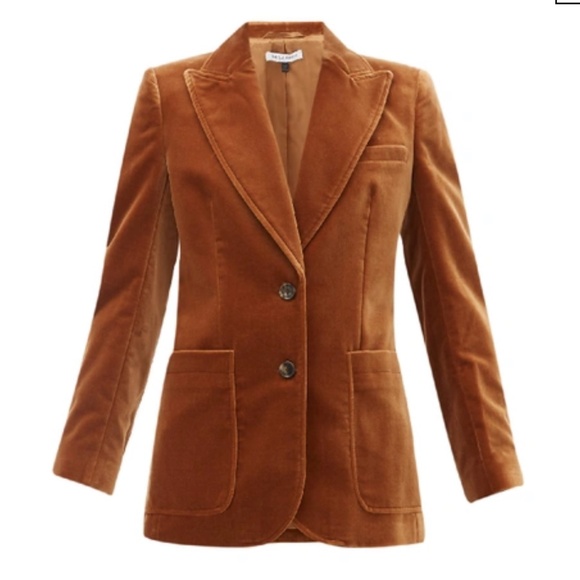 Bella Freud Jackets & Blazers - BELLA FREUD VELVET SAINT JAMES JACKET SZ UK6 RRP$1100